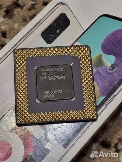 Процессор Intel Pentium SX969