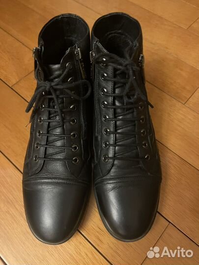 Ботинки мужские зимние 43 размер кожа