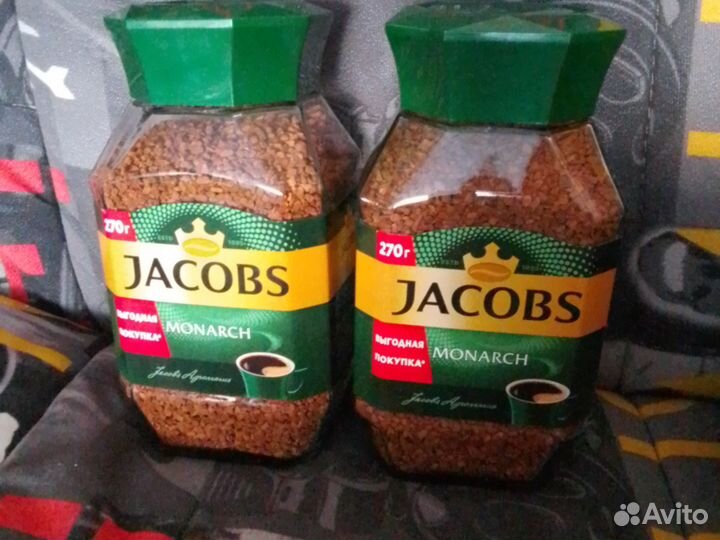 Кофе якобс монарх 270гр