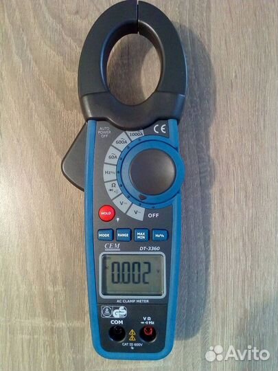 Токоизмерительные клещи CEM DT-3360