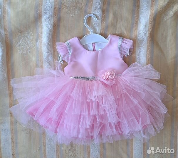 Пышное платье на 1 годик