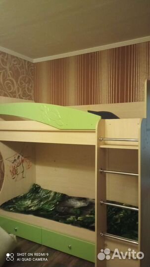 Кровать двухьярусная