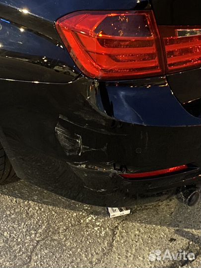 Бампер задний f30