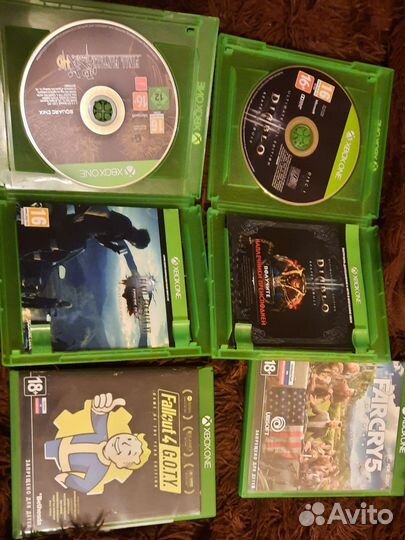 Игры на xbox one s диски