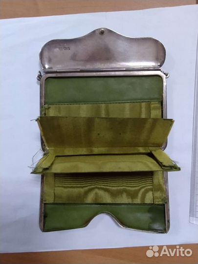 Клатч серебряный