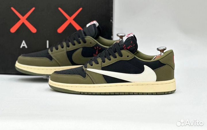 Кроссовки Nike Air Jordan 1 Travis Scott Reverse