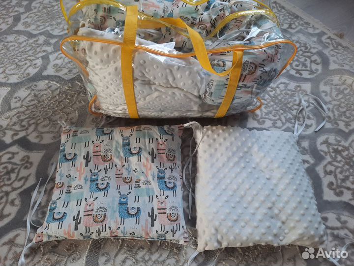 Бортики в детскую кроватку бу