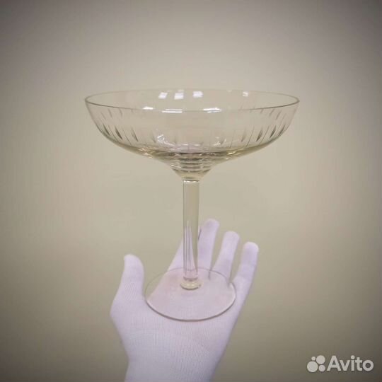 Царская Ваза Конфетница Матированние Стекла Ретро