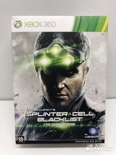 Коллекционка Splinter Cell Blacklist на Xbox 360