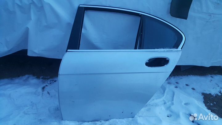 Дверь задняя левая bmw e65 бмв е65 с форточкой