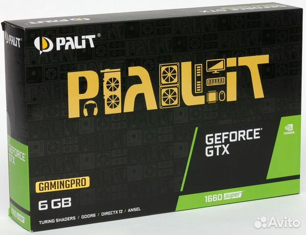 Видеокарта Palit GeForce GTX 1660 super Gaming Pro купить в Санкт ...