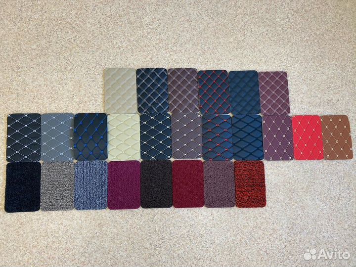 LX570/LX450d Ковер из эко кожи в багажник C7HY4