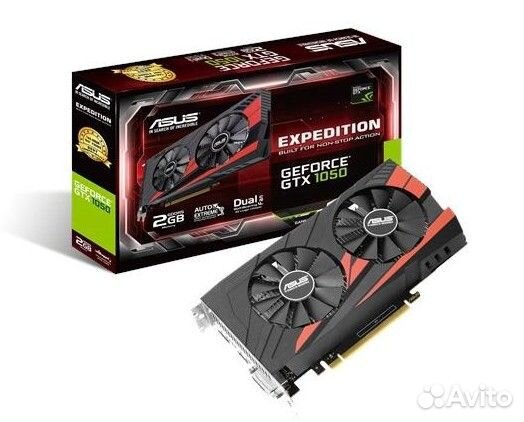 Видеокарта Asus 1050 2Gb