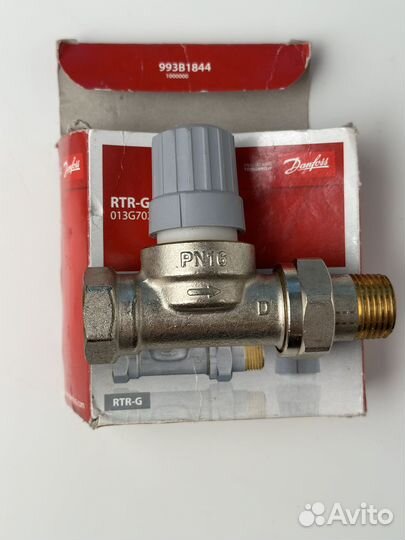 Клапан термостатический RTR-G (RA-G) прямой Danfos