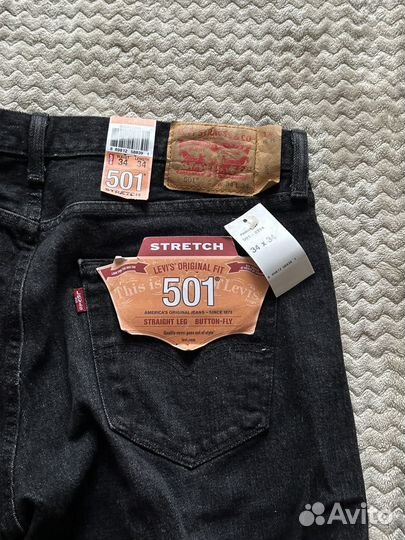 Джинсы levis 501 made in mexico