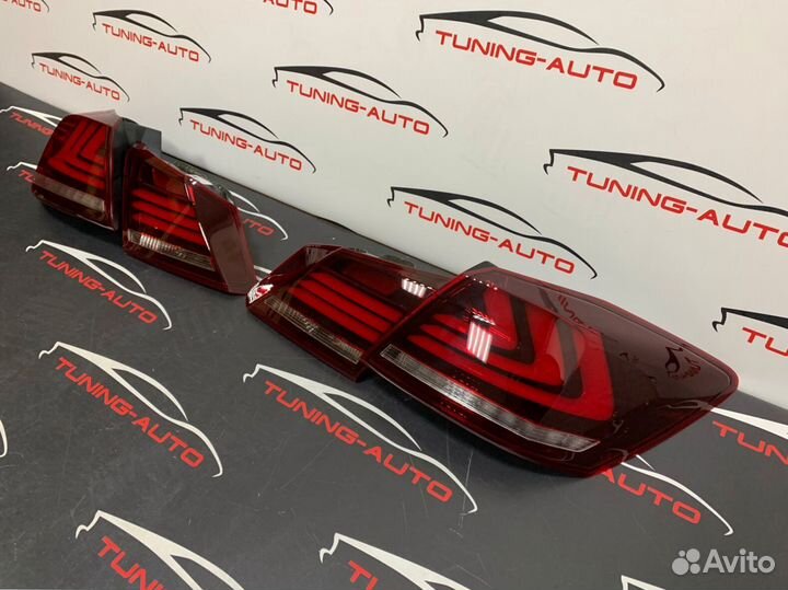 Задние фонари Accord светлые 2013-17