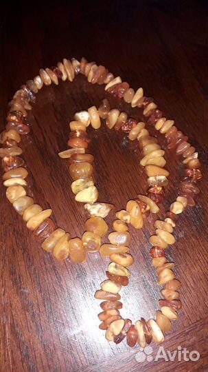 Янтарные бусы СССР