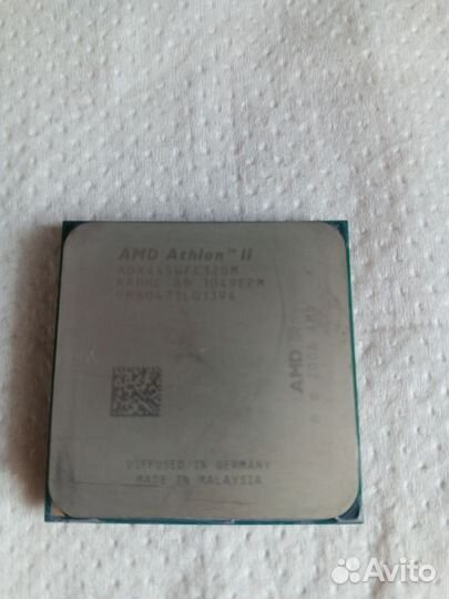 Процессор AMD athlon II