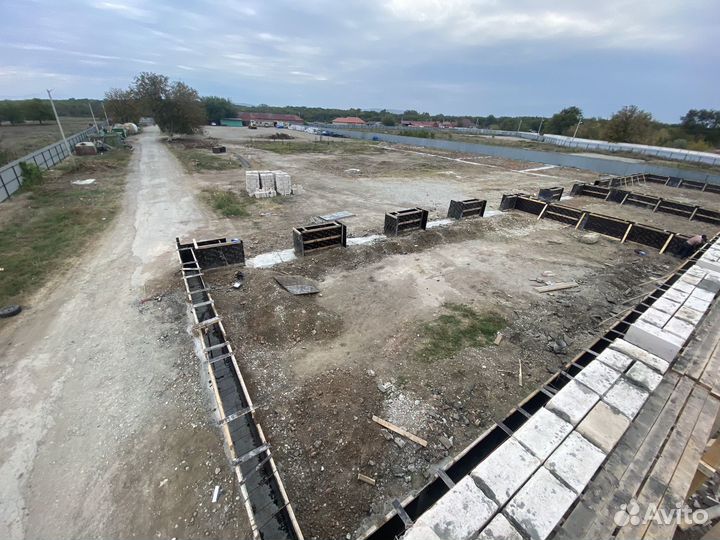 Заливаем фундамент