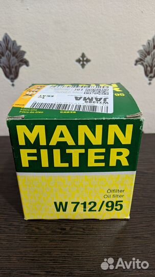 Mann filter Фильтр масляный W712/95
