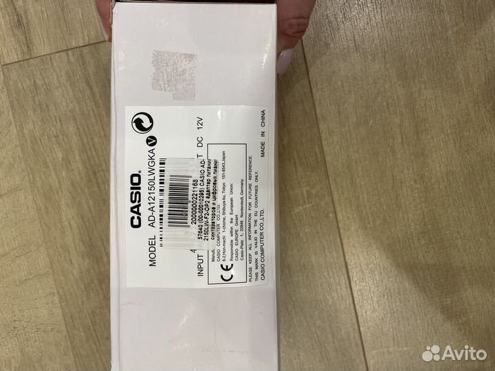 Адаптер(блок) питания Casio AD-A12150LW