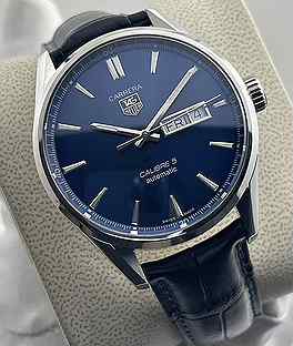 Часы tag heuer calibre 5 steel blue