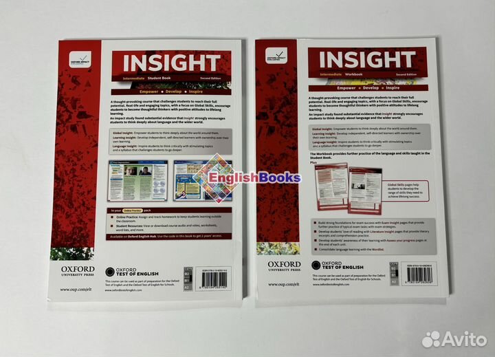 Insight 2ed intermediate, комплект (SB, WB, CD)