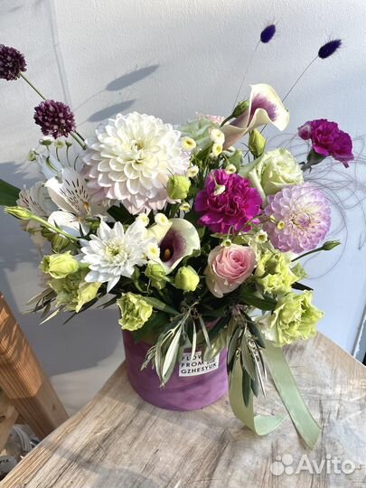 Коробки с цветами