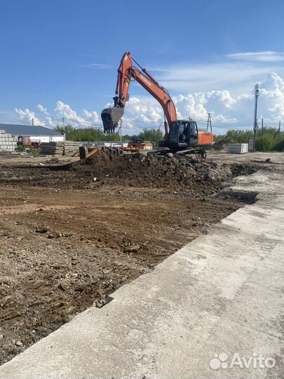 Аренда гусеничного экскаватора