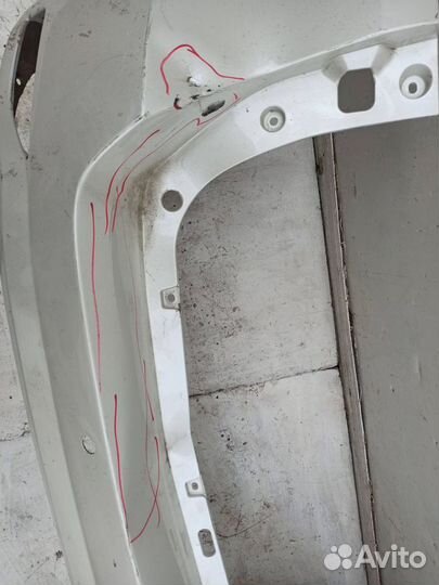 Бампер задний Тойота Fortuner