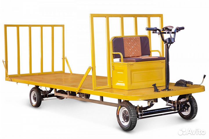 Платформенная тележка электрическая RuTrike палиса