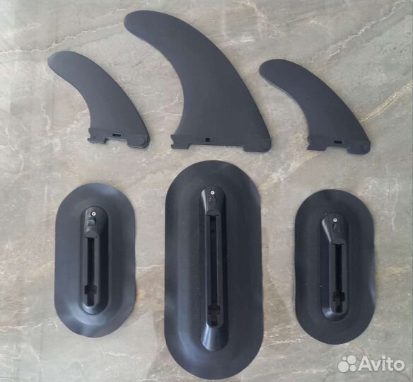 Плавник, фин, (киль) для сапборда (комплект 3шт.)