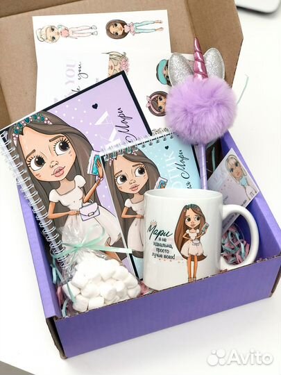 Подарочный бокс/box/подарок для девочки