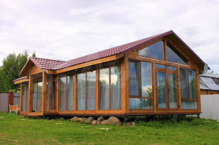 Коттедж 90 м² на участке 20 сот.