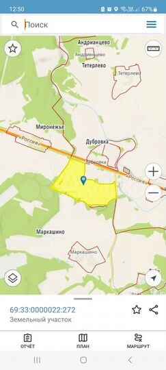 Участок 127 га (СНТ, ДНП)