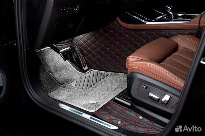 3D Коврики Infiniti Салон Багажник из Экокожи