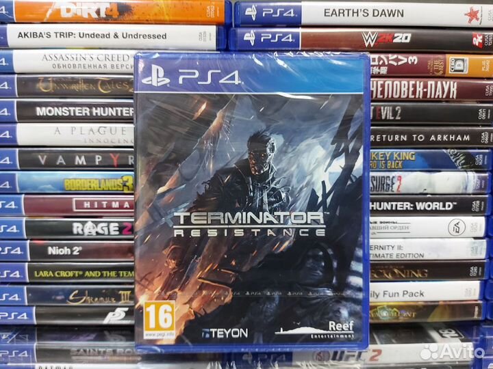 Terminator Терминатор Resistance PS4