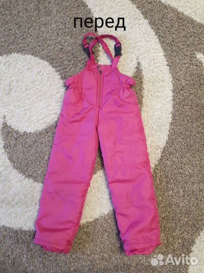 Комбенизон теплый на девочку