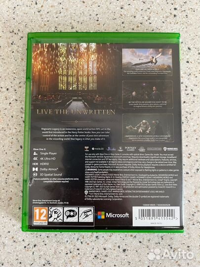 Hogwarts legacy xbox one/ series x
