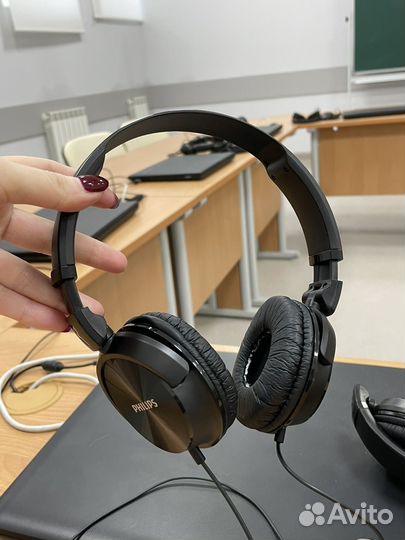 Наушники проводные philips