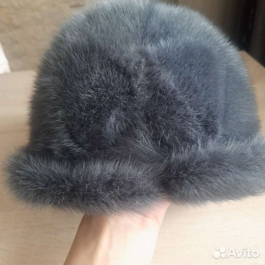 Шапка норковая женская