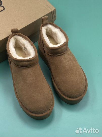 Мини ультра на платформе/Ugg Ultra Mini Chestnut