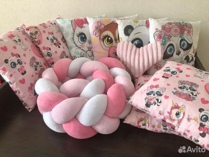 Комплект бортиков для новорожденных