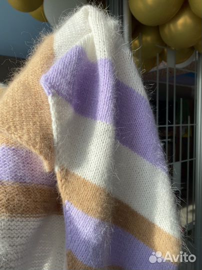 Комплект шапка и бактус из пуха норки