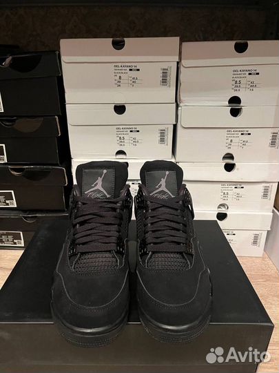 Nike Air Jordan 4 Retro Black Cat оригинал