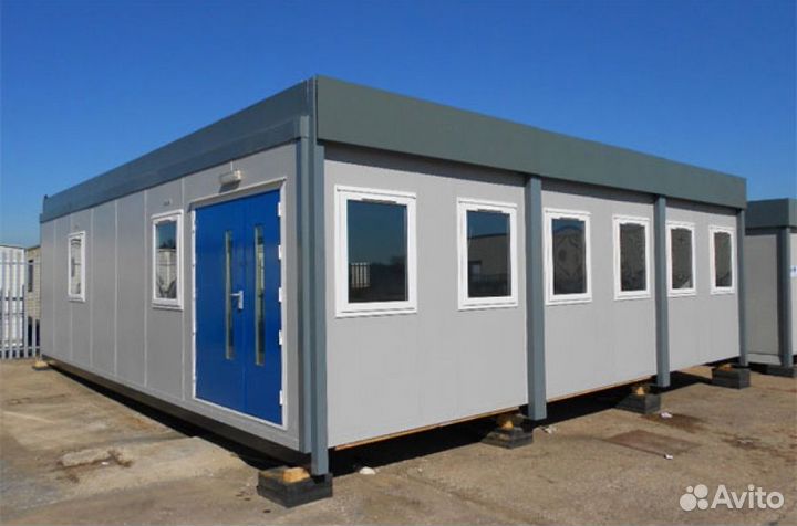 Дом из бытовок для персонала с ндс