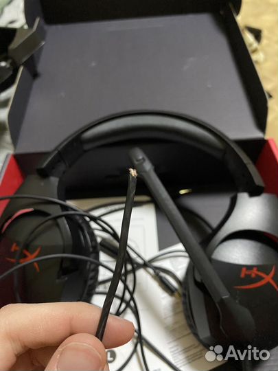 Игровые наушники hyperx