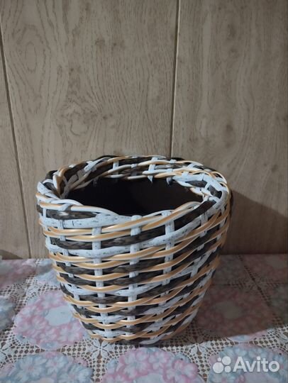 Кашпо из ротанга 3л 5л 12л