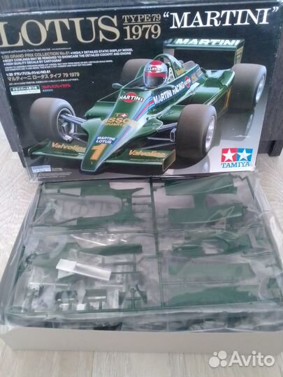Сборная модель 1/20 Tamiya Lotus Type1979 martini