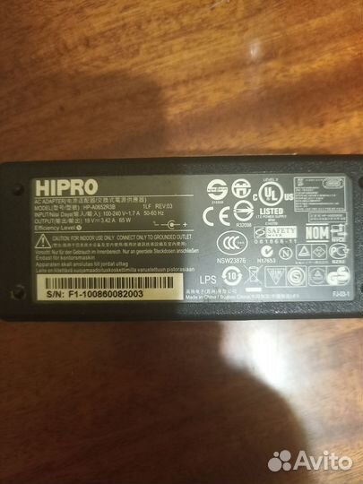 Блок питания для ноутбука asus 19v